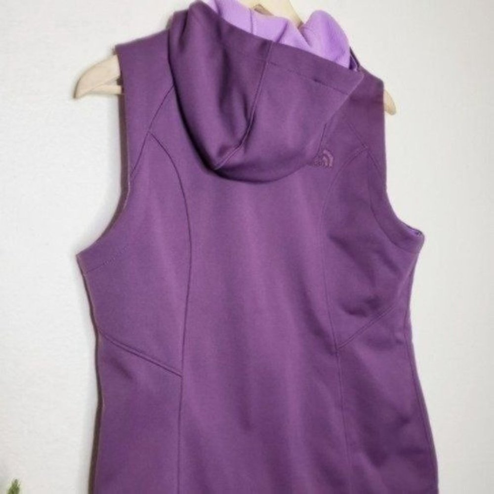 The North Face Purple Canyonwall Hoodie Vest Women's Size Medium - Picture 6 of 7